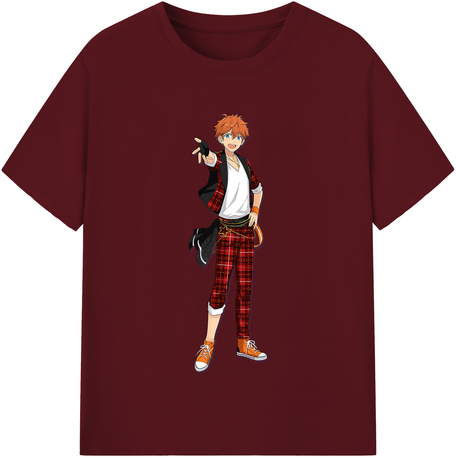 （画像用） あんさんぶるスターズ! Ensemble Stars 綿100％半袖Tシャツ（フロントプリント）